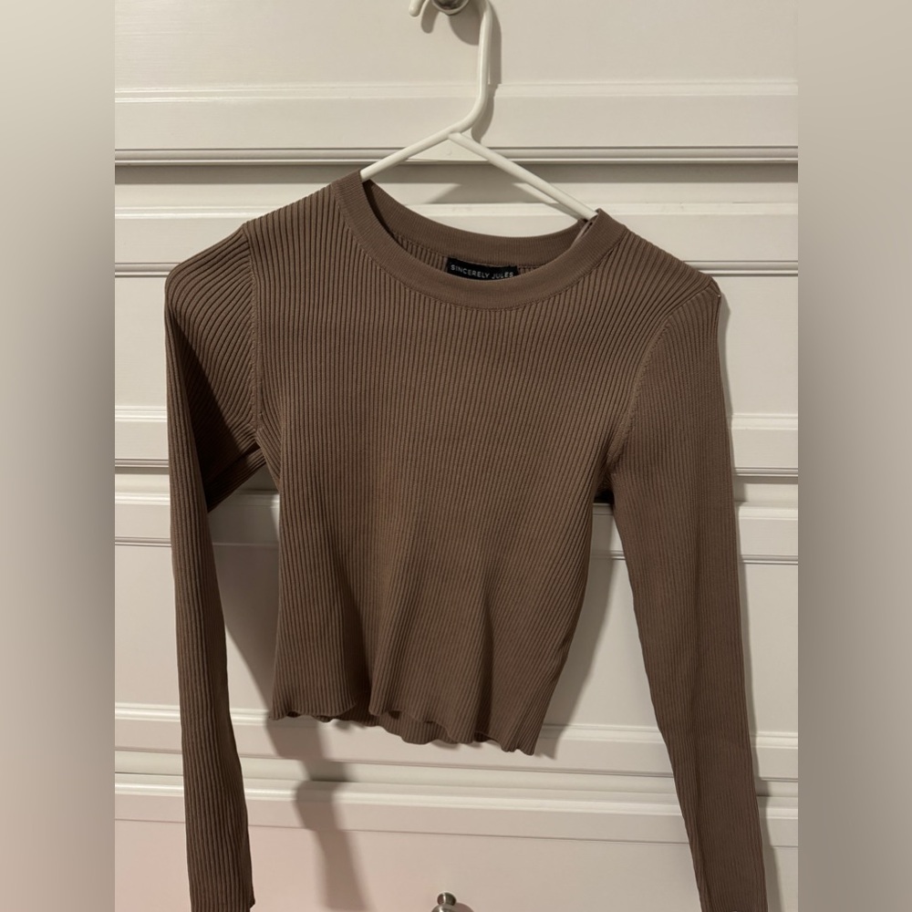 Sincerely, Jules, long sleeve shirt